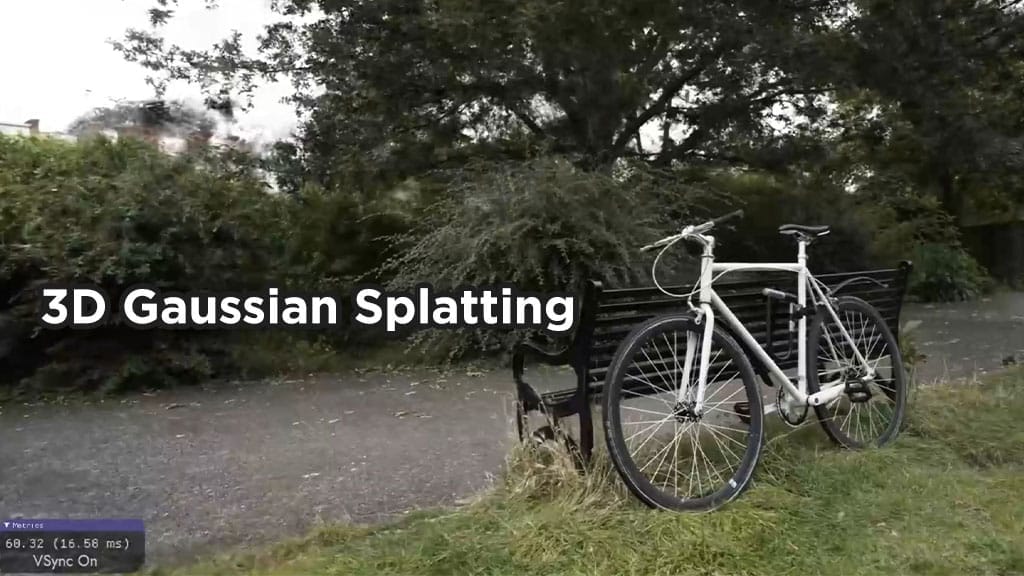 NNeRFを超える品質と100fpsの描画速度。リアルタイム3Dレンダリングの革命!