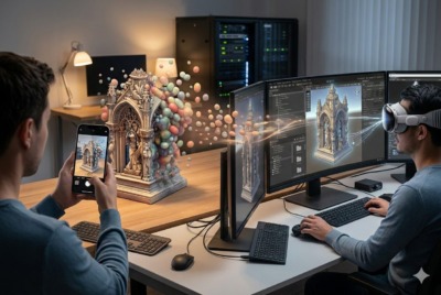 フォトグラメトリはもう古い？VRの未来を変える最新技術「3D Gaussian Splatting」とは